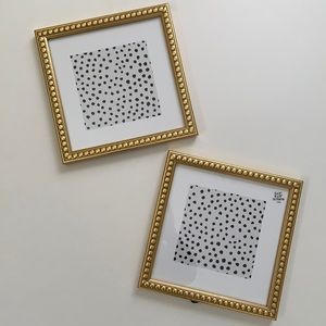 Opalhouse gold beaded square frames